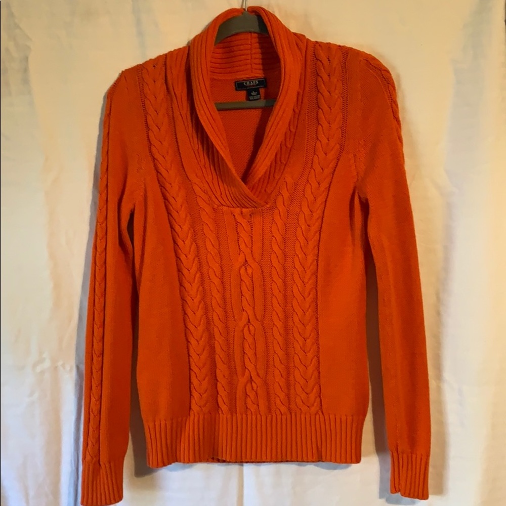 Orange sweater